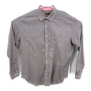 J. McLaughlin Gray Button Down Shirt